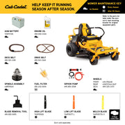 Cub Cadet Ultima ZT1 42 42-Inch Zero-Turn Mower with Kawasaki FR651V Engine