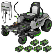 EGO POWER+ Z6 42-Inch Battery Zero-Turn Mower ZT4214L with Six 56V Batteries