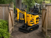 MEC06 9HP Mini Excavator – 28" Wide, 43.3" Digging Depth