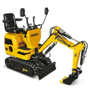 MEC06 9HP Mini Excavator – 28" Wide, 43.3" Digging Depth