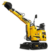 MEC06 9HP Mini Excavator – 28" Wide, 43.3" Digging Depth