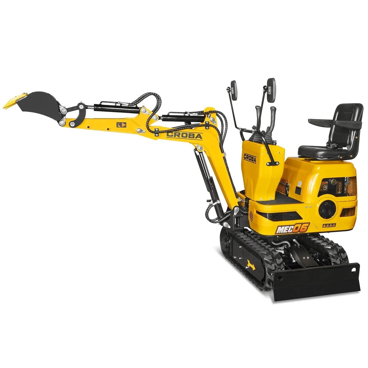 MEC06 9HP Mini Excavator – 28" Wide, 43.3" Digging Depth