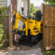 MEC06 9HP Mini Excavator – 28" Wide, 43.3" Digging Depth