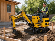 MEC06 9HP Mini Excavator – 28" Wide, 43.3" Digging Depth
