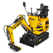 MEC06 9HP Mini Excavator – 28" Wide, 43.3" Digging Depth