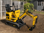 MEC06 9HP Mini Excavator – 28" Wide, 43.3" Digging Depth