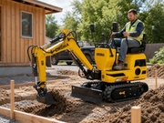 MEC06 9HP Mini Excavator – 28" Wide, 43.3" Digging Depth