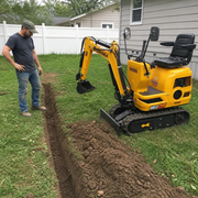 MEC06 9HP Mini Excavator – 28" Wide, 43.3" Digging Depth
