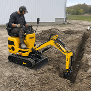 MEC06 9HP Mini Excavator – 28" Wide, 43.3" Digging Depth
