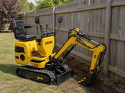 MEC06 9HP Mini Excavator – 28" Wide, 43.3" Digging Depth