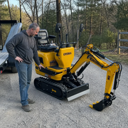 MEC06 9HP Mini Excavator – 28" Wide, 43.3" Digging Depth